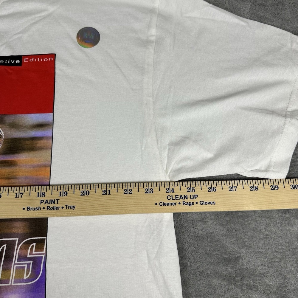 Vintage Detroit Red Wings 1997 Stanley Cup Champs T-Shirt Mens XL White NHL - Picture 7 of 10